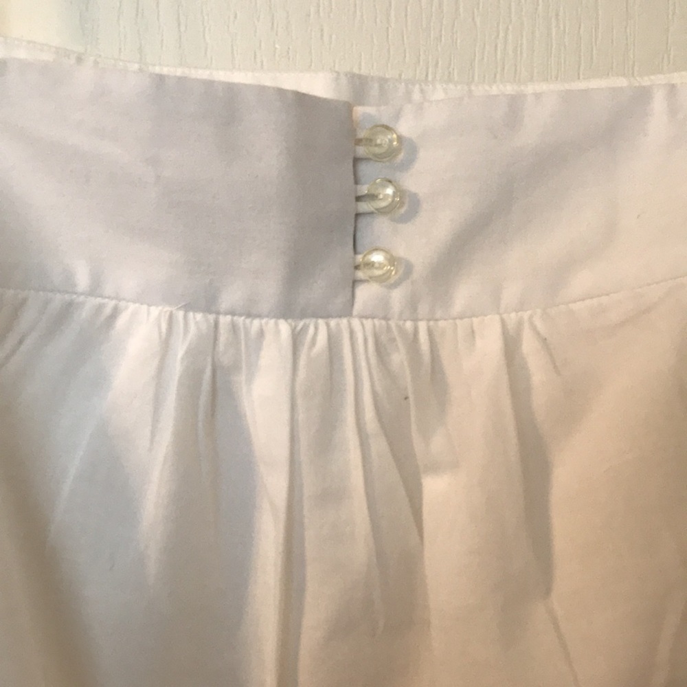 BIN6 Nine West White Delicate Eyelet Summer Tank with Spaghetti Straps - Picture 3 of 11